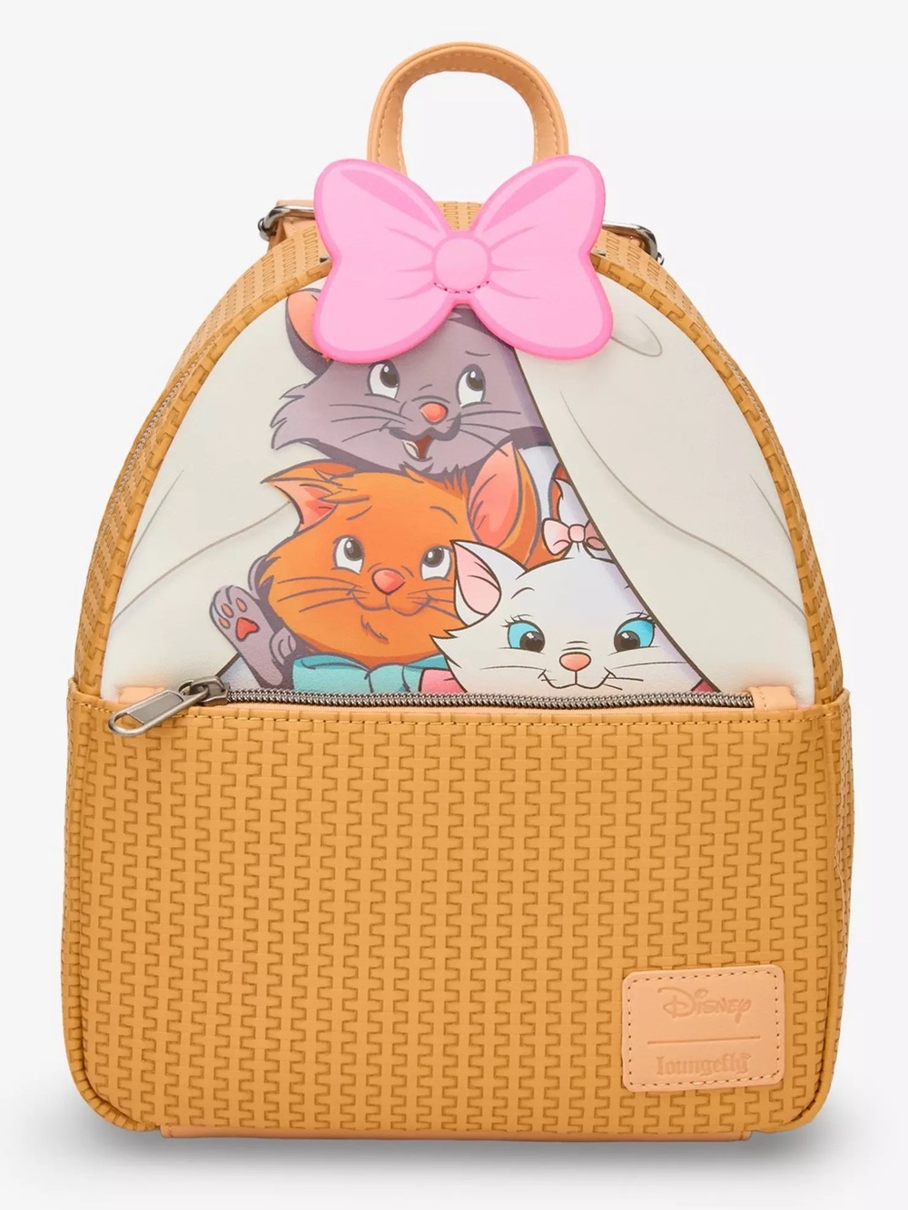 NWT Loungefly Disney The Aristocats Kitten Basket Mini Backpack